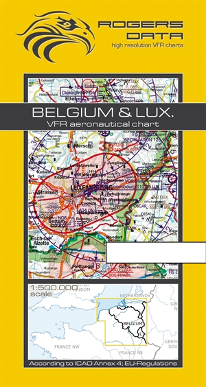 Rogers Data - Belgium & Luxembourg VFR Chart